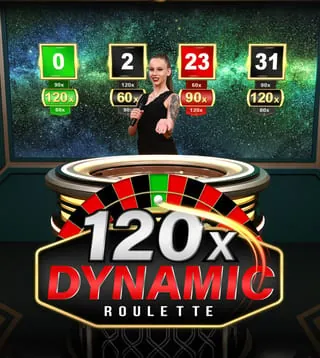 Live-гра Dynamic Roulette 120x у Слотокінг казино